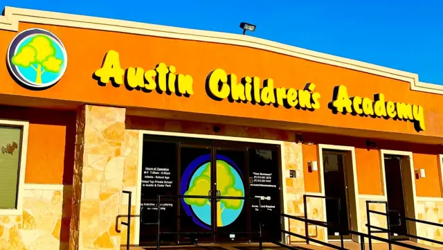 The front of the Austin Children's Academy campus