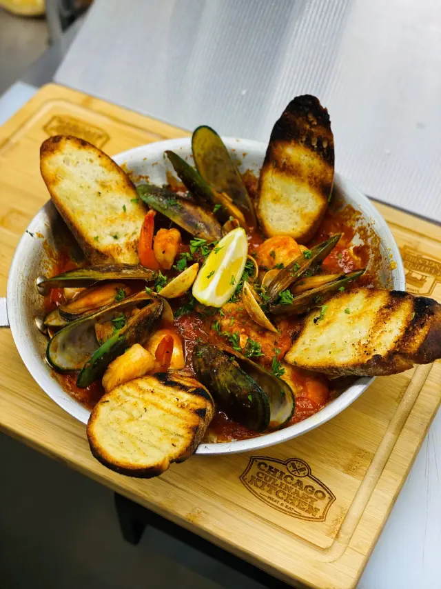Cioppino from Chicago Culinary Kitchen