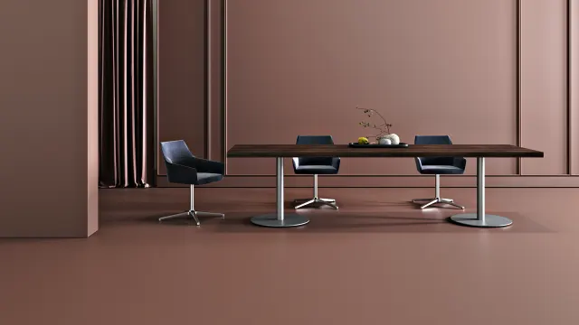 A Special T conference table and chairs